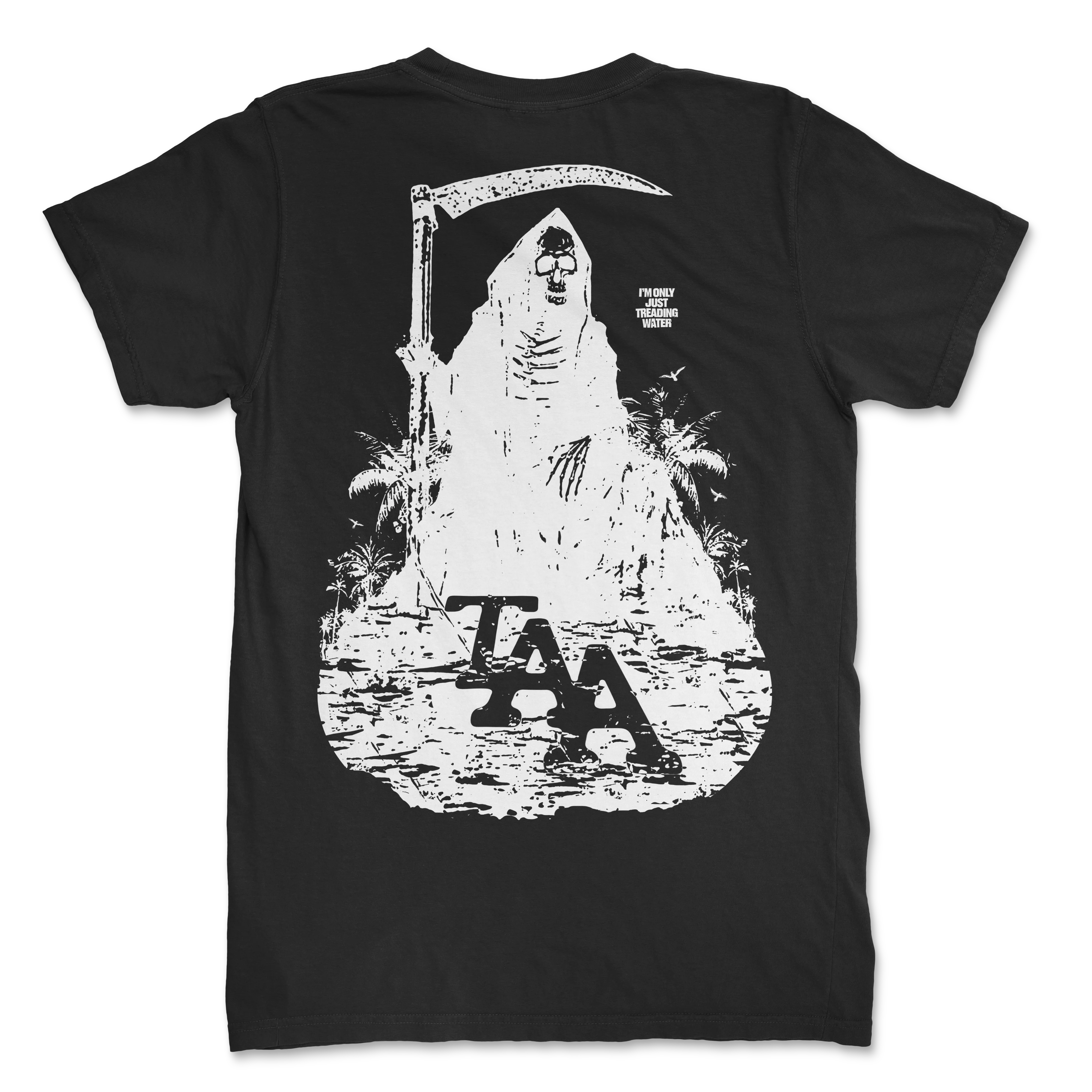 Treading Water T-Shirt (Black) - Image 3